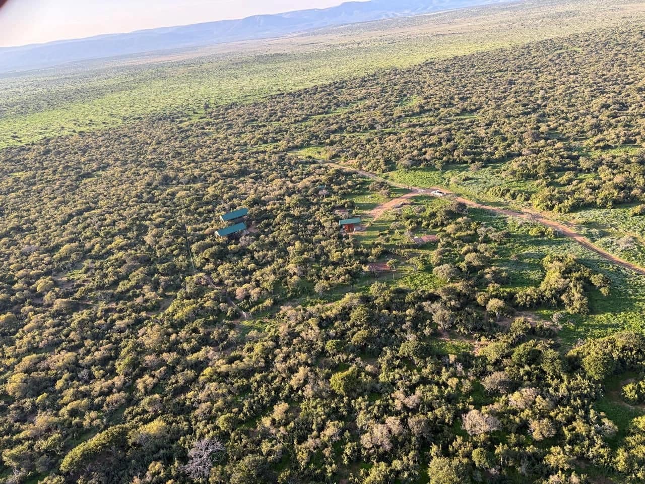 Buffalo Bush Camp Ariel View 2